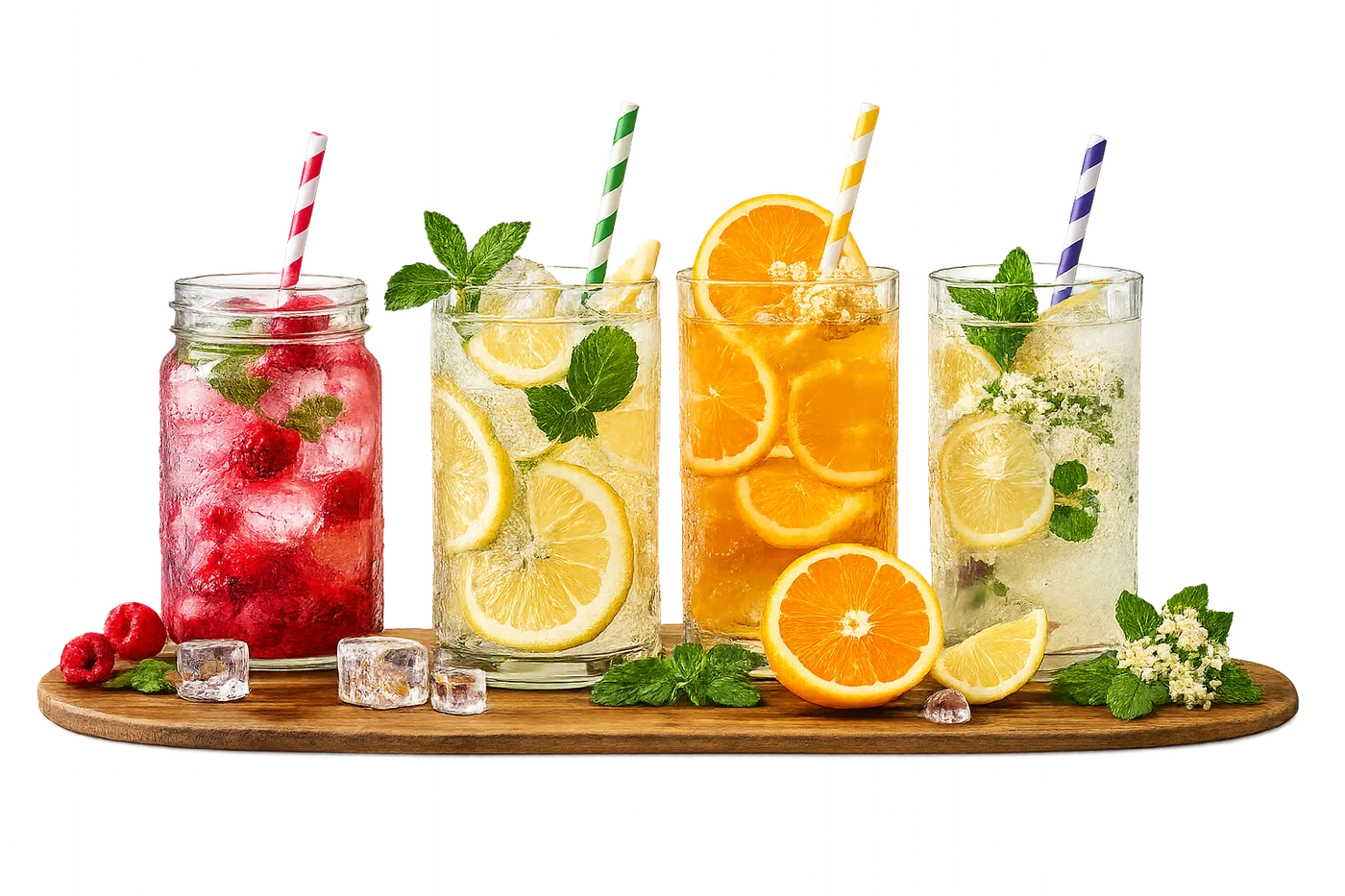 Degustace točených limonád a osvěžujících nápojů