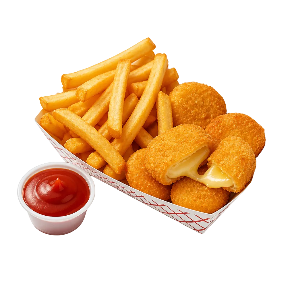 Hranolky & Cheese Nuggets